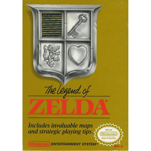 The Legend of Zelda (Gold Cart) (Nintendo NES) - Premium Video Games - Just $0! Shop now at Retro Gaming of Denver