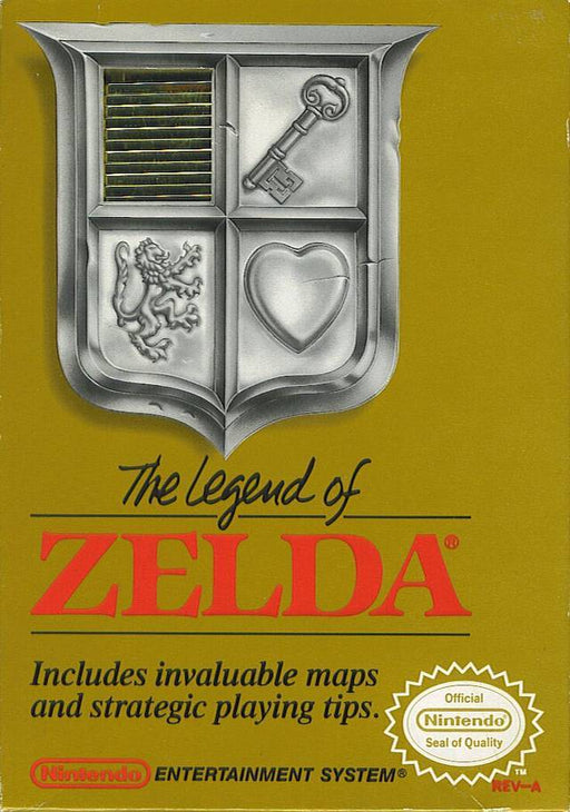 The Legend of Zelda (Gold Cart) (Nintendo NES) - for just $0! 
