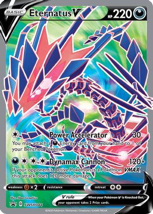 Eternatus V SWSH044/307 - SWSH Sword & Shield Promo Cards Holofoil - for just $1.24! 