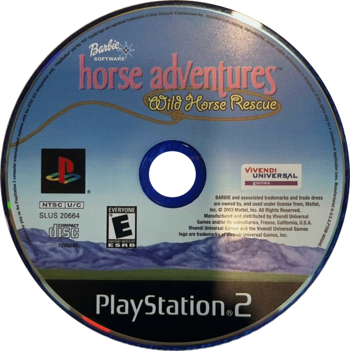 Barbie Horse Adventures: Wild Horse Rescue – PlayStation 2 (PS2) - for just $22.99! 