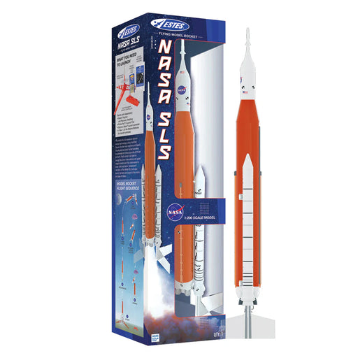 Estes Rockets - NASA SLS Flying-Rocket-Building Kit, Beginner Replica Flying-Rocket-Model Kit for Ages 10+ - for just $89.99! 