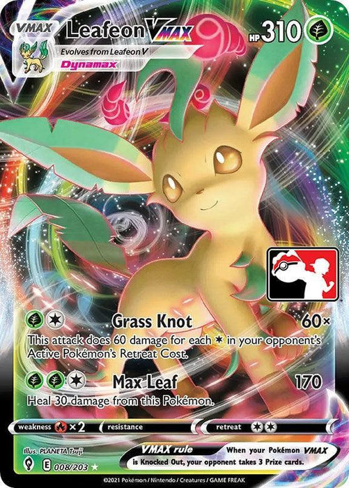 Leafeon VMAX (008/203) [Prize Pack Series One] - for just $45.35! 