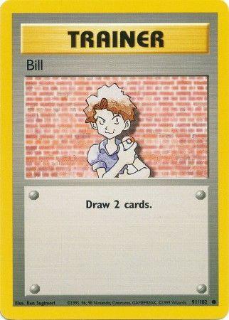 Bill (91/102) [Base Set Unlimited] - for just $0.20! 