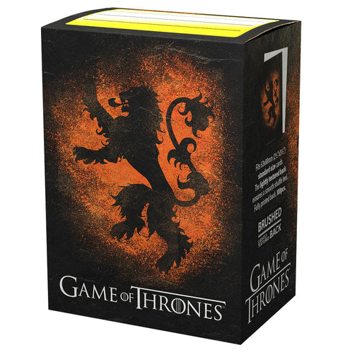 Dragon Shield: Standard 100ct Brushed Art Sleeves - Game of Thrones (House Lannister) - Just $0! Shop now at Retro Gaming of Denver