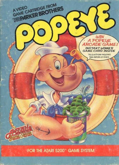 Popeye (Atari 5200) - for just $0! 