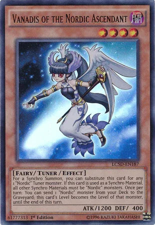 Vanadis of the Nordic Ascendant [LC5D-EN187] Ultra Rare - for just $0.50! 