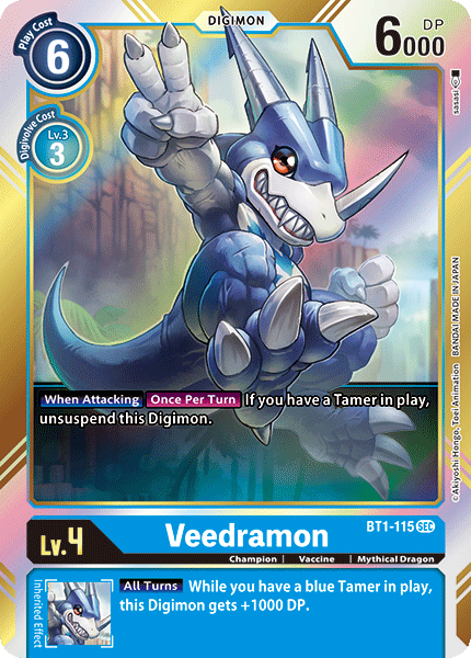 Veedramon [BT1-115] [Release Special Booster Ver.1.0] - Just $0.35! Shop now at Retro Gaming of Denver