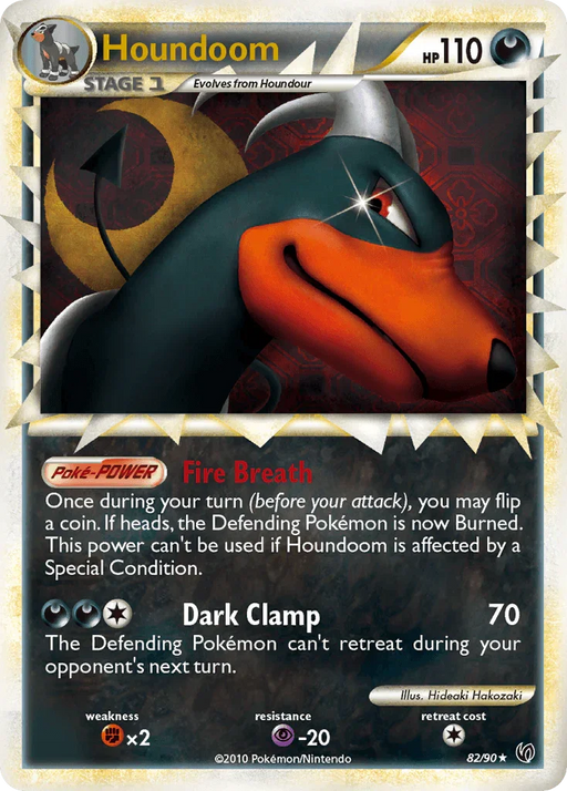 Houndoom (82/90) [HeartGold & SoulSilver: Undaunted] - for just $97.70! 