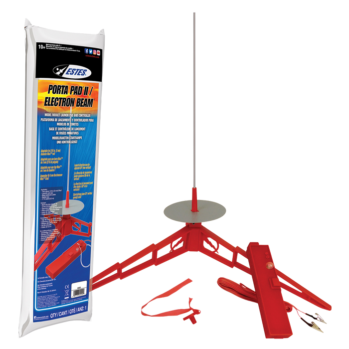 Estes Rockets - Porta-Pad® II Launch Pad and Electron Beam® Launch Controller - for just $39.99! 