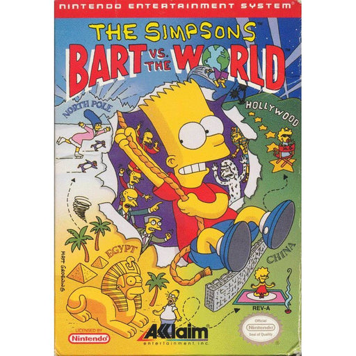 The Simpsons Bart vs the World (Nintendo NES) - Premium Video Games - Just $0! Shop now at Retro Gaming of Denver