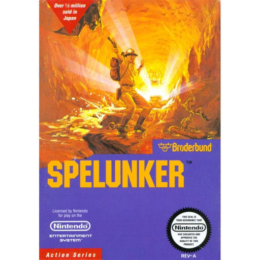 Spelunker (Nintendo NES) - Premium Video Games - Just $0! Shop now at Retro Gaming of Denver