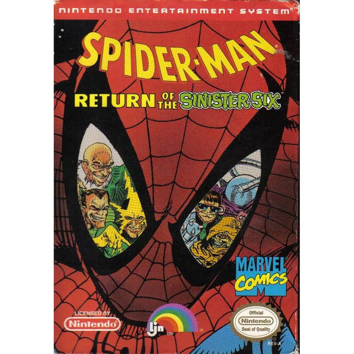 Spider-Man: Return of the Sinister Six (Nintendo NES) - Just $0! Shop now at Retro Gaming of Denver