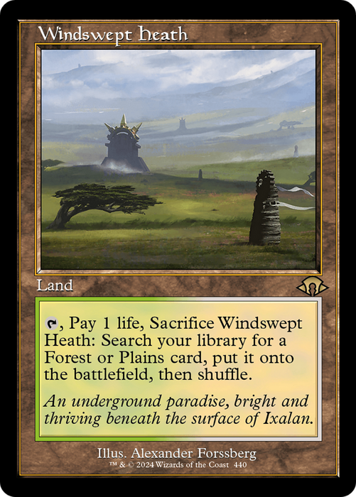 Windswept Heath (Retro Frame) (MH3-440) - Modern Horizons 3 - for just $6.18! 