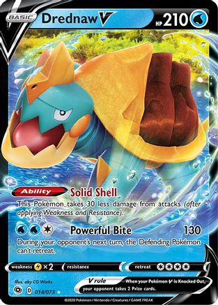 Drednaw V 014/73 - Champions Path Holofoil - for just $0.48! 