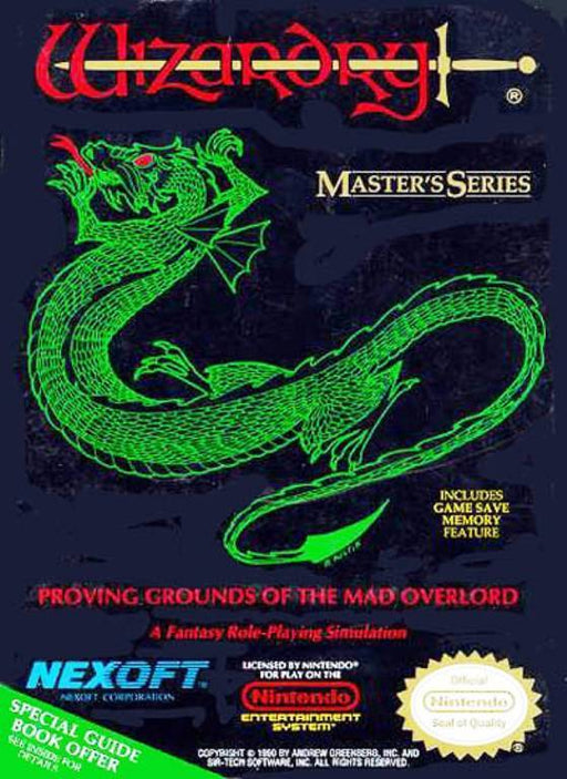 Wizardry: Proving Grounds of the Mad Overlord (Nintendo NES) - for just $0! 