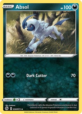 Absol 038/73 - Champions Path - for just $0.12! 