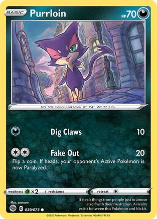 Purrloin 039/73 - Champions Path Reverse Holofoil - for just $0.13! 