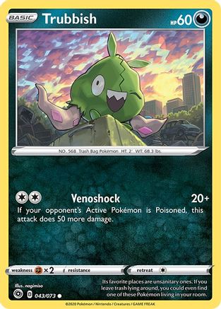 Trubbish 043/73 - Champions Path - for just $0.08! 