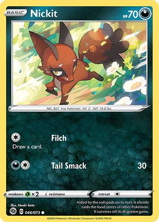 Nickit 046/73 - Champions Path - for just $0.08! 