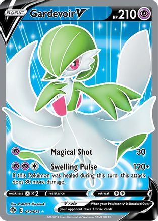 Gardevoir V (Full Art) 070/73 - Champions Path Holofoil - for just $2! 