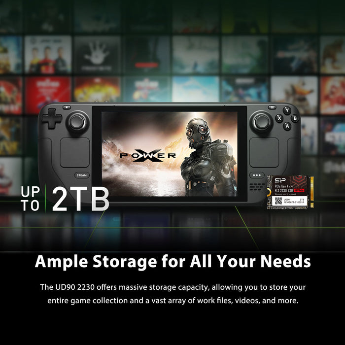 Silicon Power M.2 2230 1TB PCIe Nvme Gen4x4 Internal Solid State Drive - for just $98.97! 