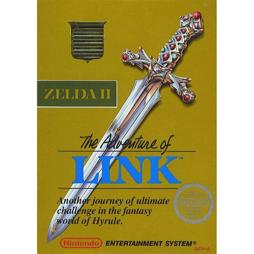 Zelda II: The Adventure of Link (Gold Cart) (Nintendo NES) - Premium Video Games - Just $0! Shop now at Retro Gaming of Denver