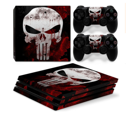 PS4 Pro Anti-Scrape Geometric Pattern Sticker | Durable Protection for Gaming Console - for just $25.94! 