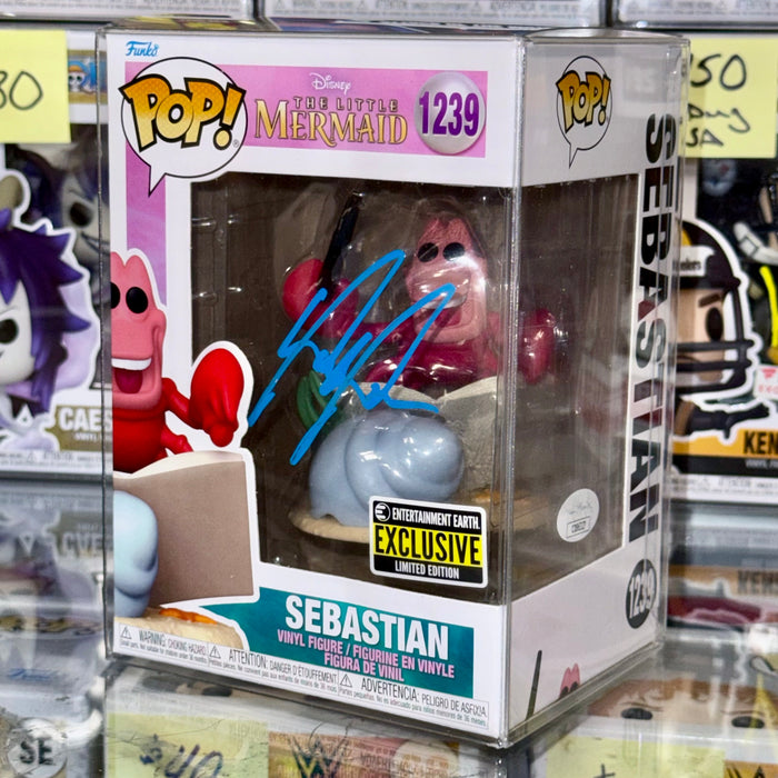 Daveed Diggs Signed Sebastian Th Crab Funko Pop! #1239 Disney The Little Mermaid (2023) With JSA COA - for just $140! 
