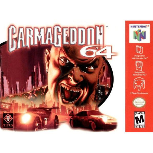 Carmageddon 64 (Nintendo 64) - Just $0! Shop now at Retro Gaming of Denver