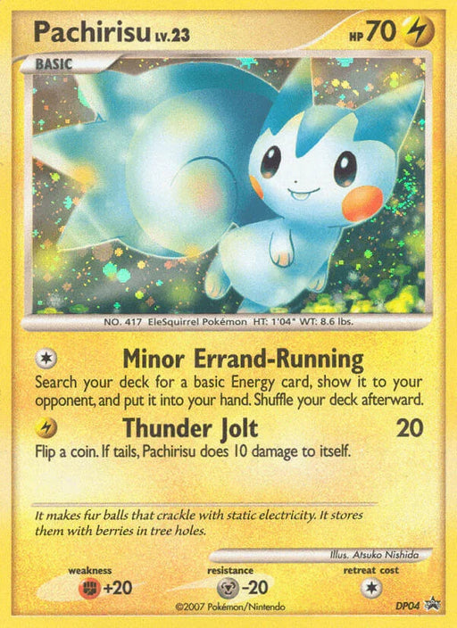Pachirisu (DP04) [Diamond & Pearl: Black Star Promos] - for just $9.20! 