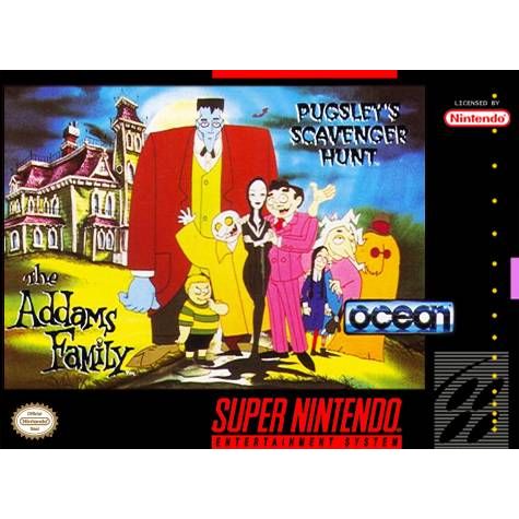 Addams Family Pugsley's Scavenger Hunt (Super Nintendo) - Premium Video Games - Just $0! Shop now at Retro Gaming of Denver