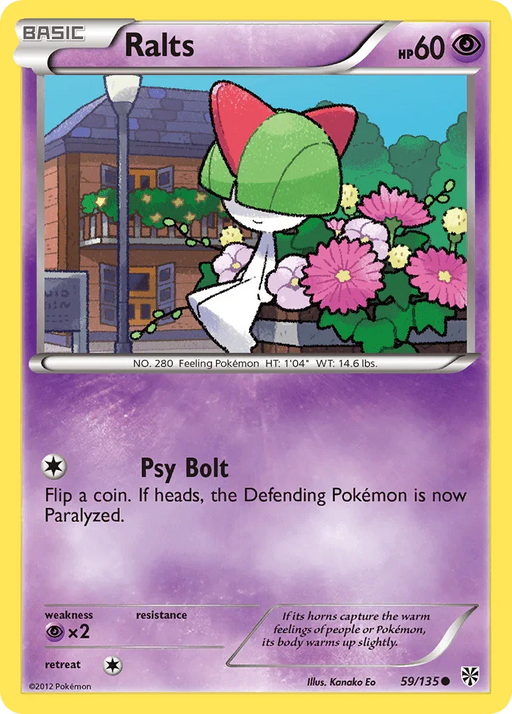 Ralts (59/135) [Black & White: Plasma Storm] - for just $0.35! 