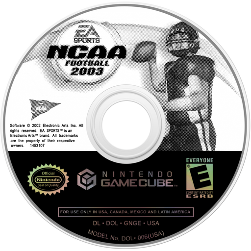 NCAA Football 2003 – GameCube (GC) - for just $5.99! 
