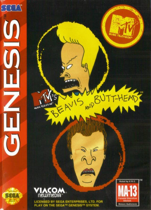 Beavis and Butt-Head (Sega Genesis) - for just $0! 