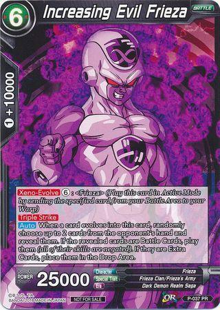 Increasing Evil Frieza (P-037) [Promotion Cards] - for just $0.10! 