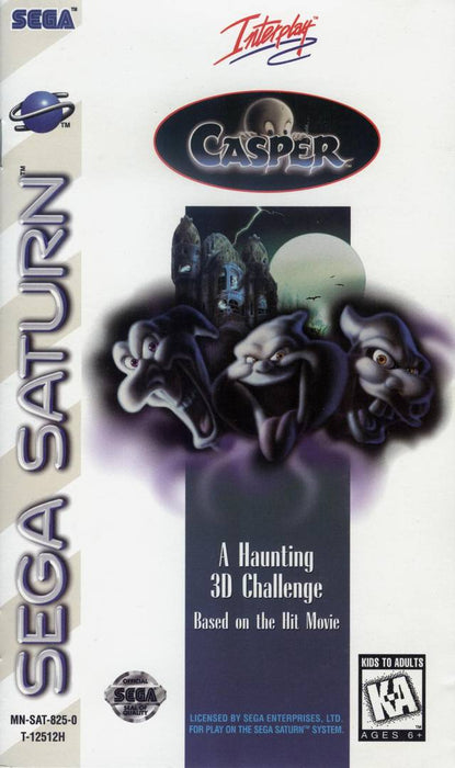 Casper (Sega Saturn) - for just $0! 