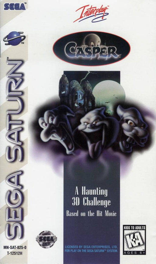 Casper (Sega Saturn) - for just $0! 