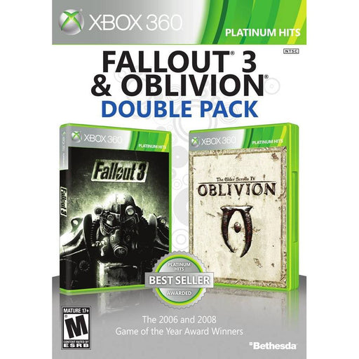 Fallout 3 & Oblivion Double Pack (Xbox 360) - Just $0! Shop now at Retro Gaming of Denver