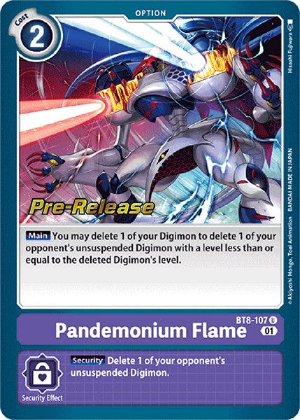 Pandemonium Flame [BT8-107] [New Awakening Pre-Release Cards] - Just $0.70! Shop now at Retro Gaming of Denver