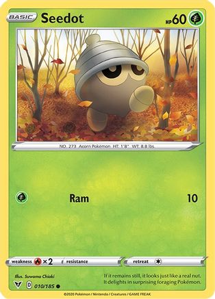 Seedot 010/185 - SWSH04 Vivid Voltage - for just $0.05! 