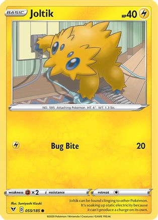 Joltik 055/185 - SWSH04 Vivid Voltage - for just $0.05! 