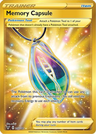 Memory Capsule (Secret) 202/185 - SWSH04 Vivid Voltage Holofoil - for just $1! 