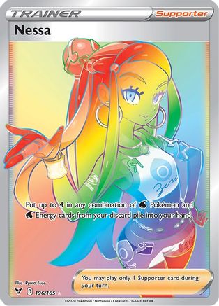 Nessa (Secret) 196/185 - SWSH04 Vivid Voltage Holofoil - for just $5! 