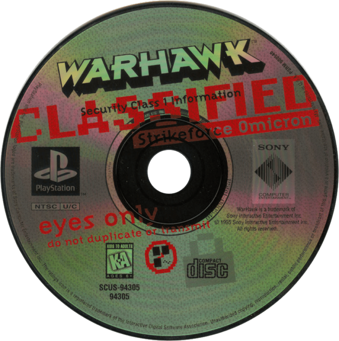 Warhawk – PlayStation 1 (PS1) - for just $0! 