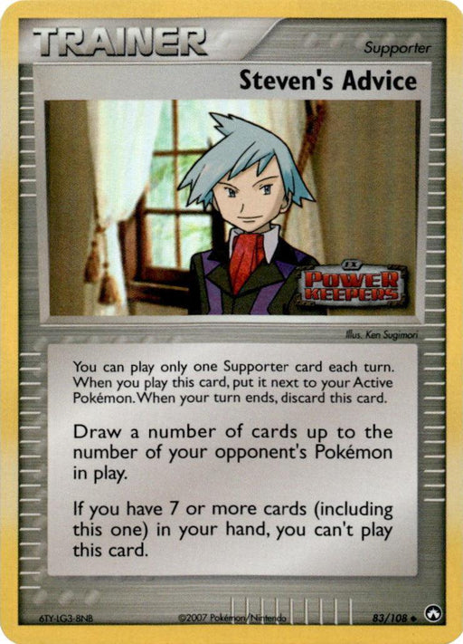Steven's Advice (83/108) (Stamped) [EX: Power Keepers] - for just $5.20! 