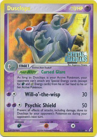 Dusclops (17/100) (Stamped) [EX: Crystal Guardians] - for just $7.05! 