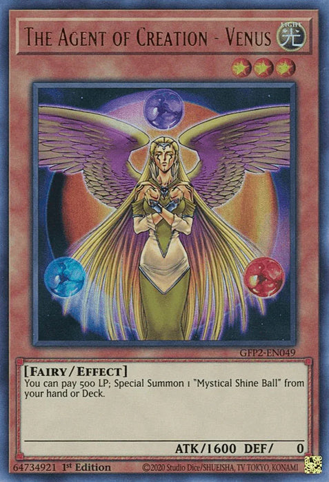 The Agent of Creation - Venus [GFP2-EN049] Ultra Rare - for just $0.15! 