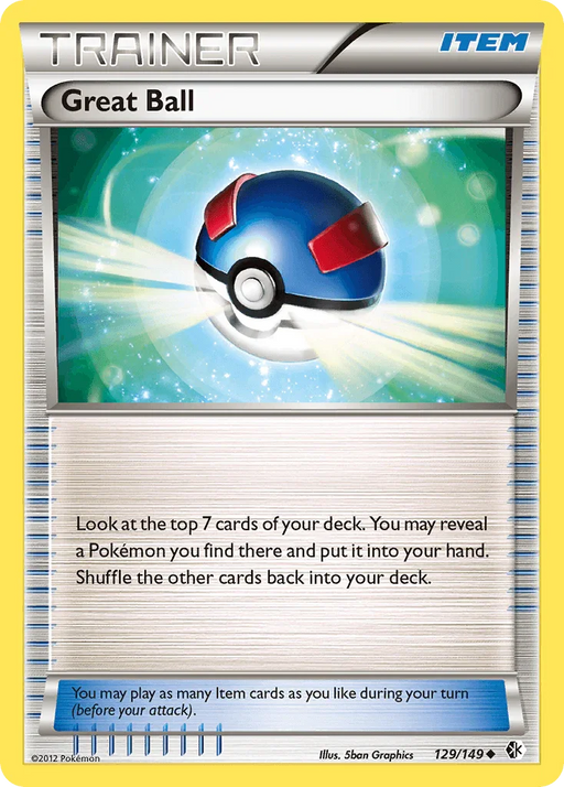 Great Ball (129/149) [Black & White: Boundaries Crossed] - for just $0.10! 
