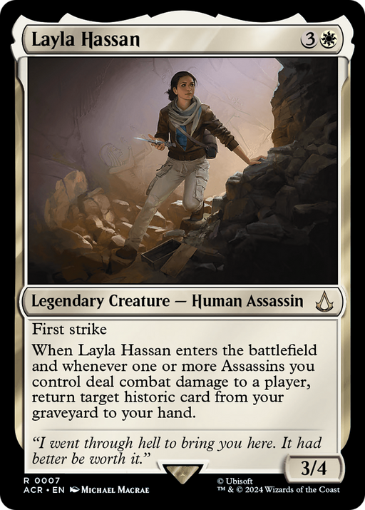 Layla Hassan (ACR-007) - Assassin's Creed - for just $0.09! 