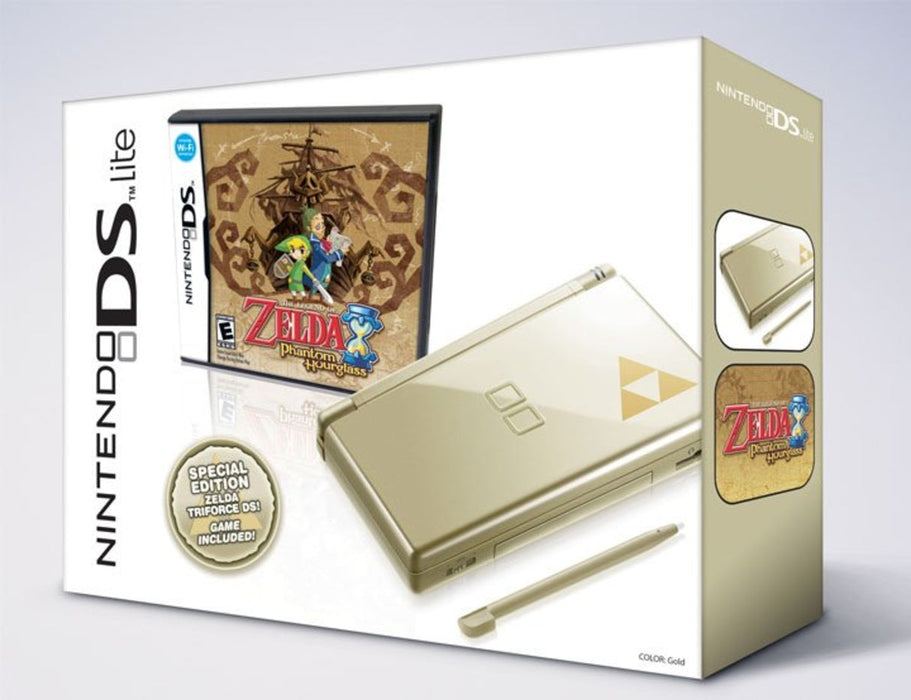 Gold Nintendo DS Lite Zelda Bundle (Nintendo DS) - for just $0! 